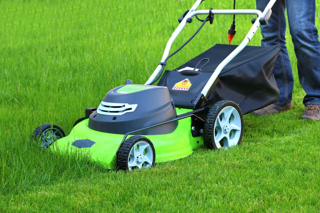 Black and decker zero 2024 emissions lawn mower